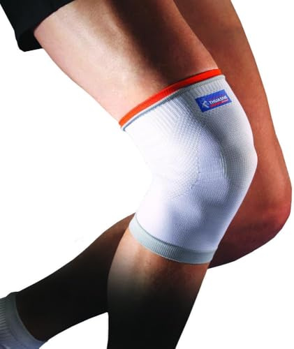 Thuasne Sport - Kniebandage - Schmerzfreies Knie, Wiederaufnahme sportlicher Aktivitäten - Kompressionstrikot - Stützindex 1/3 - CE Medizinisches Gerät - Größe S