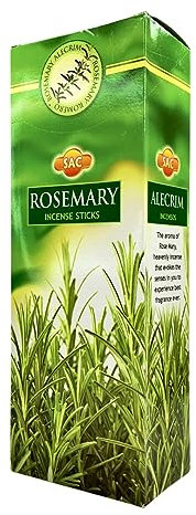 SAC Räucherstäbchen Rosmarin - Set von 6 Pakete Sechskant