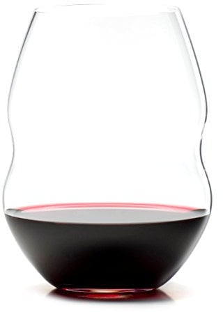 Riedel Swirl Stemless Red Wine Glass, Set of 4
