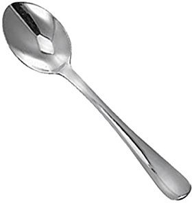 Esmeyer 156-011 Moccalöffel Sylvia aus Edelstahl 18/0 poliert 6 Stück, Silber, 1.7 x 0.4 x 0.4 cm, 6 Einheiten