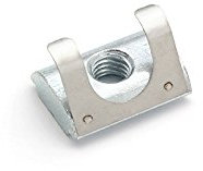 Nutenstein M8 mit Feder B-Typ Nut 8, VPE= 6 Stück