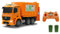 JAMARA 405079 - Müllwagen Mercedes Antos 1:20 2,4G - Hochfahren der Mülltonne, einziehen des Müllgutes, 2 Rundleuchten auf dem Dach, Blinker, Licht vorne und hinten, 4 Radantrieb, Gummireifen