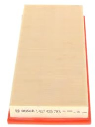 BOSCH Luftfilter 1457429783 | Kompatibel mit: GM KOREA KORANDO, KORANDO Cabrio, MUSSO, MERCEDES-BENZ 124 Stufenheck, 124 T-Model, 190, G-CLASS
