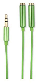 Aiino AIC-IP-FLUSB-GLG - Cable USB a Apple 30-pin (1 m), color verde