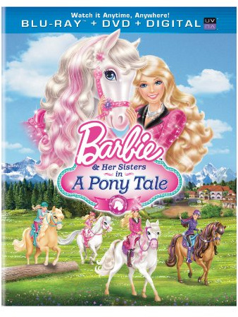 Barbie & Her Sisters in A Pony Tale [Blu-ray]
