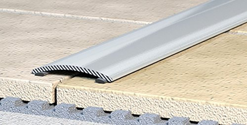Übergangsprofil, Anpassungsprofil, Ausgleichsprofil 30 mm - Alu eloxiert: natur-silber - selbstklebend (C-02) (8)