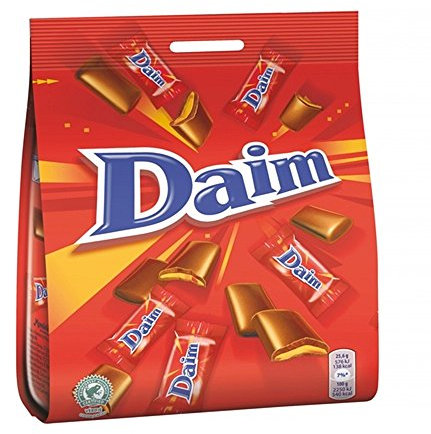Marabou Daim Mini – Original – Schwedisch – Milch Schokolade – Süßigkeiten – Schokolade – Pralinen – Sweets – Tasche 200 g