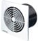 Manrose LP100SSW 4 100mm White Low Profile Standard Extractor Bathroom Fan (White S)