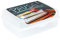 keeeper Frischhaltedose mit Klickverschluss, Pause-Motiv, 17 x 13 x 7 cm, 1 l, Carla, Transparent