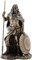 Unbekannt 22,2 cm nordischen Gott – Baldur kalt gegossen Bronze Skulptur Figur