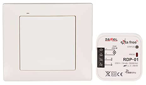 EXTA FREE RZB-02 Wireless- Steuerungsset - Beleuchtung mit Dimmer- Funktion