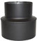 Tubo de humos de 2 mm, reducción 200-150, color negro