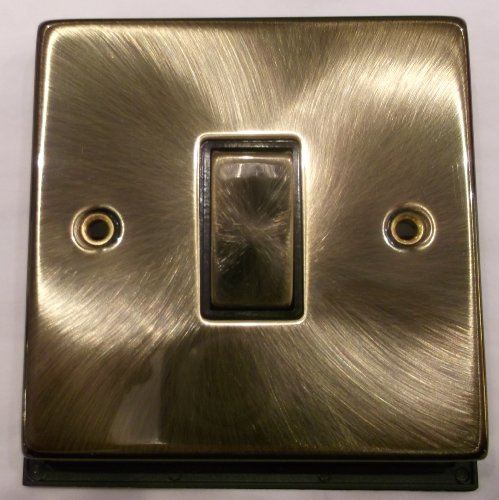 Antique Brass 1 gang Light Switch