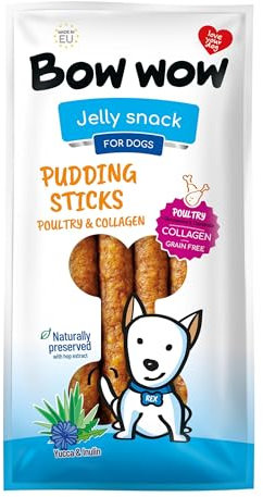 Bow Wow Treats Chix Pudding-Sticks, 170 g, 6 Stück