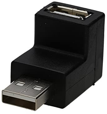 kenable USB 2.0 Right Angle Adapter Male to Female 90 Degree Bend