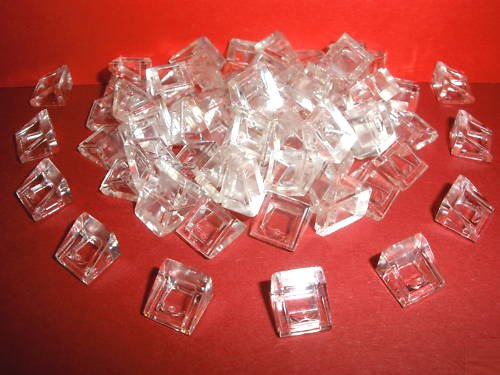 Lego® City – 60 tetto pietre con 1 X 1 Bottoncini in trasparente trasparente