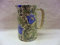 1 Pint Jug in William MorrisAnemone Design Made by Heron Cross Pottery.