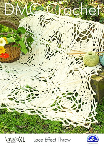 DMC Lace Effect Throw crochet pattern