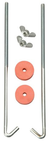 Coleman Cable 966-10 2 Count 10 in. J Hooks