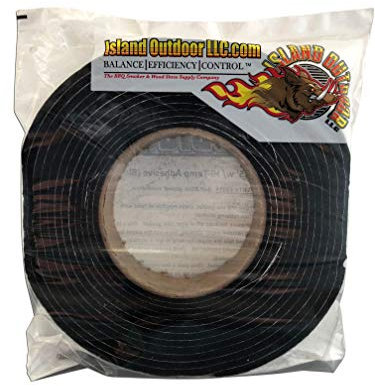3/4 x 1/8 Nomex High Temp barbecue grill gasket smoker pit seal, self stick