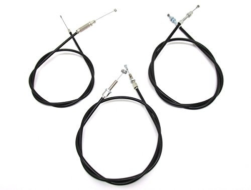 Gaszug Bremszug Kupplungszug Bowdenzug Set passend für Zündapp Mofa Moped Mokick