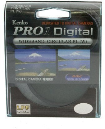 Kenko Pro 1 Digital DMC Circular Polfilter 58mm inkl. Pro Lens Cap