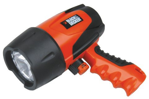 Black and Decker FL3WBDEU Handscheinwerfer wasserdicht LED 3 Watt
