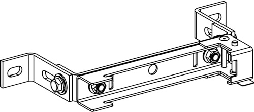 Schneider Electric Halterung, 279x132.5mm, für KS KS, Packung a 5 Stück