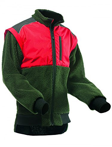 Pfanner warme Faserpelz Jacke Highland, Farbe:grün, Größe:L