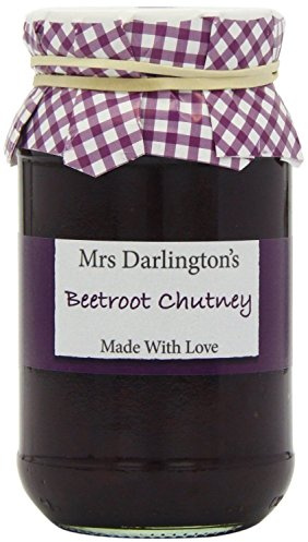 Mrs Darlingtons Glutenfreie Rote Beete Chutney 312 g (2 Stück)