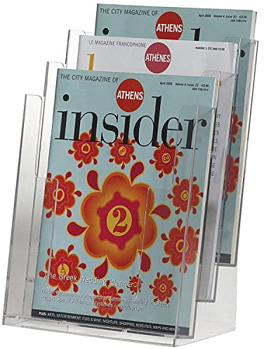Q-Connect Three Pocket Literature Holder A4 KF04188