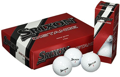 Srixon Distance Golfbälle 4-fach, Unisex Erwachsene, weiß, M