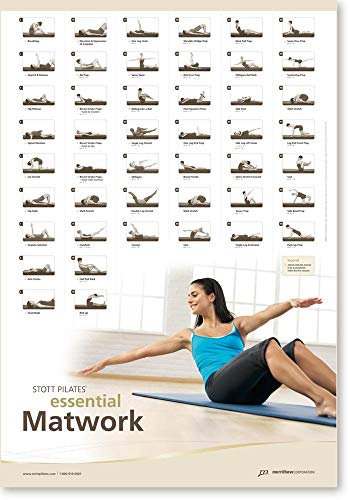 STOTT PILATES Wandtafel – Essential Matwork 68,6 x 99,1 cm