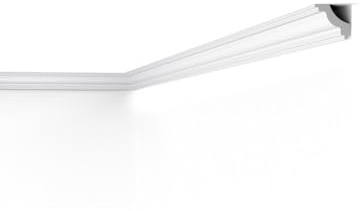 J NOMASTYL Deckenleiste - 45 x 50 x 2000 mm - NOËL & MARQUET - eine Marke von NMC - Extrudiertes Polystyrol