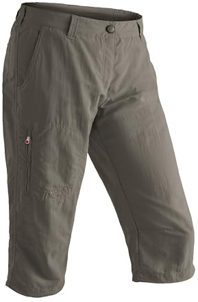 Maier Sports Neckar Wandercapri, Pantalón 3/4 de senderismo para mujer
