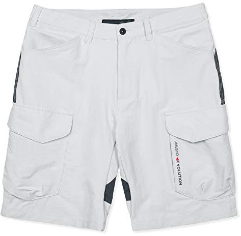 Musto Evolution Performance Segeln Bootfahren Wassersport Shorts Platin - Leichtgewicht - Leichtes Stretch