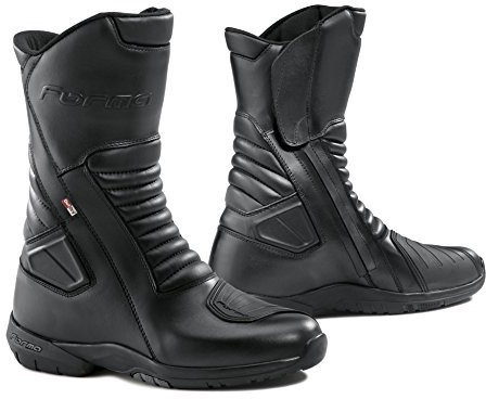 Forma Stivali Moto Jasper tecnologia Outdry WP omologata CE, Nero, 44