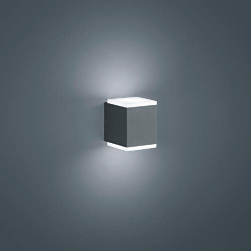 Helestra Kibo Wandleuchte LED, graphit