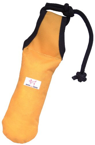 DOGS and MORE - Schwimmfähiges Apportierspielzeug 'Joggler' (Medium); Gelb