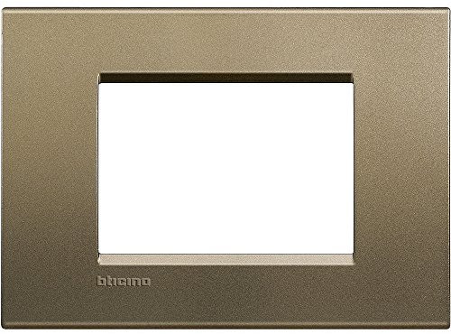 Legrand - Bticino livinglight - Placa 3 módulos square