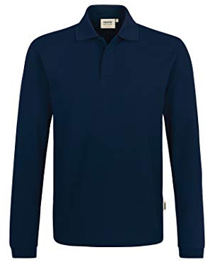 Hakro Longsleeve Poloshirt HACCP Performance, tinte, 3XL