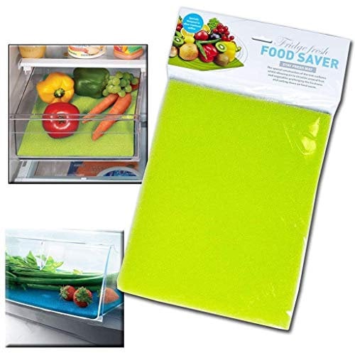 Guaranteed4Less KD15760 Fridge Liner MAT Kitchen Salad Drawer Food Fresh Liner MAT, Green, Medium