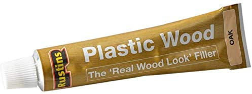 RUSTINS 3 X Plastic Wood Tube Oak RUSPWTUBEO