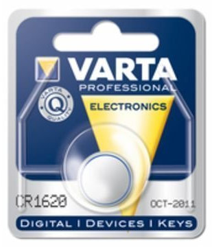 Pila Varta CR 1620 de litio 3V 60mAh