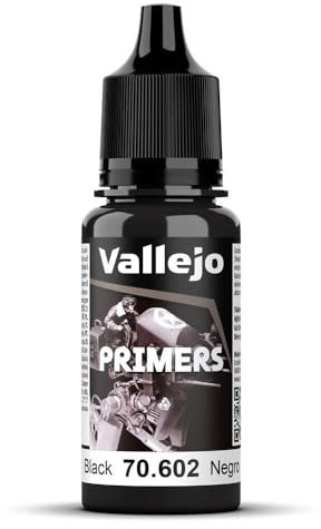 Vallejo Acryl-Polyurethan, 17 ml, schwarze Grundierung