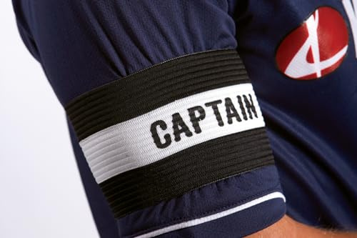 Kwik Goal Youth Captain Arm Band, Black