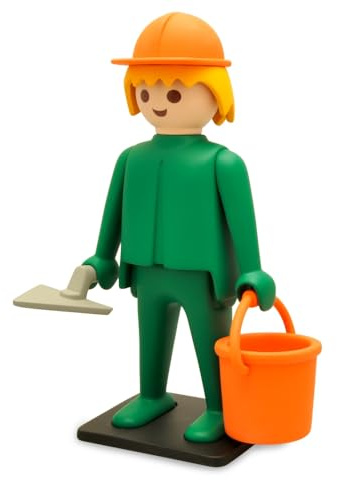 Plastoy SAS PLA00214 - Playmobil Collector: Bauarbeiter