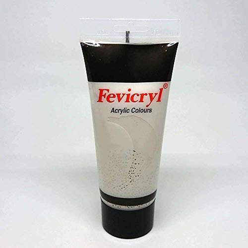 Peinture acrylique tube de 200 ml Métallique - Argent / silver AC24