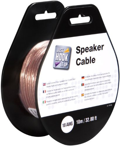 Speaker Cable Lautsprecherkabel 10m - 0,75mm² von Monster Cable “Just Hook it up!”