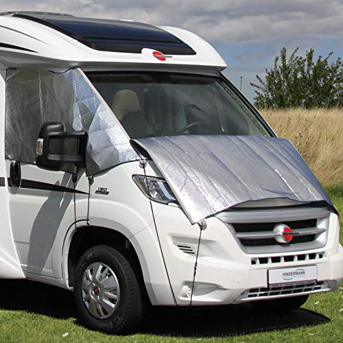 Hindermann Außenisoliermatte für Ford Transit ab Baujahr 5/2006 (6. Generation), Schwarz, Metall, Außenmontage